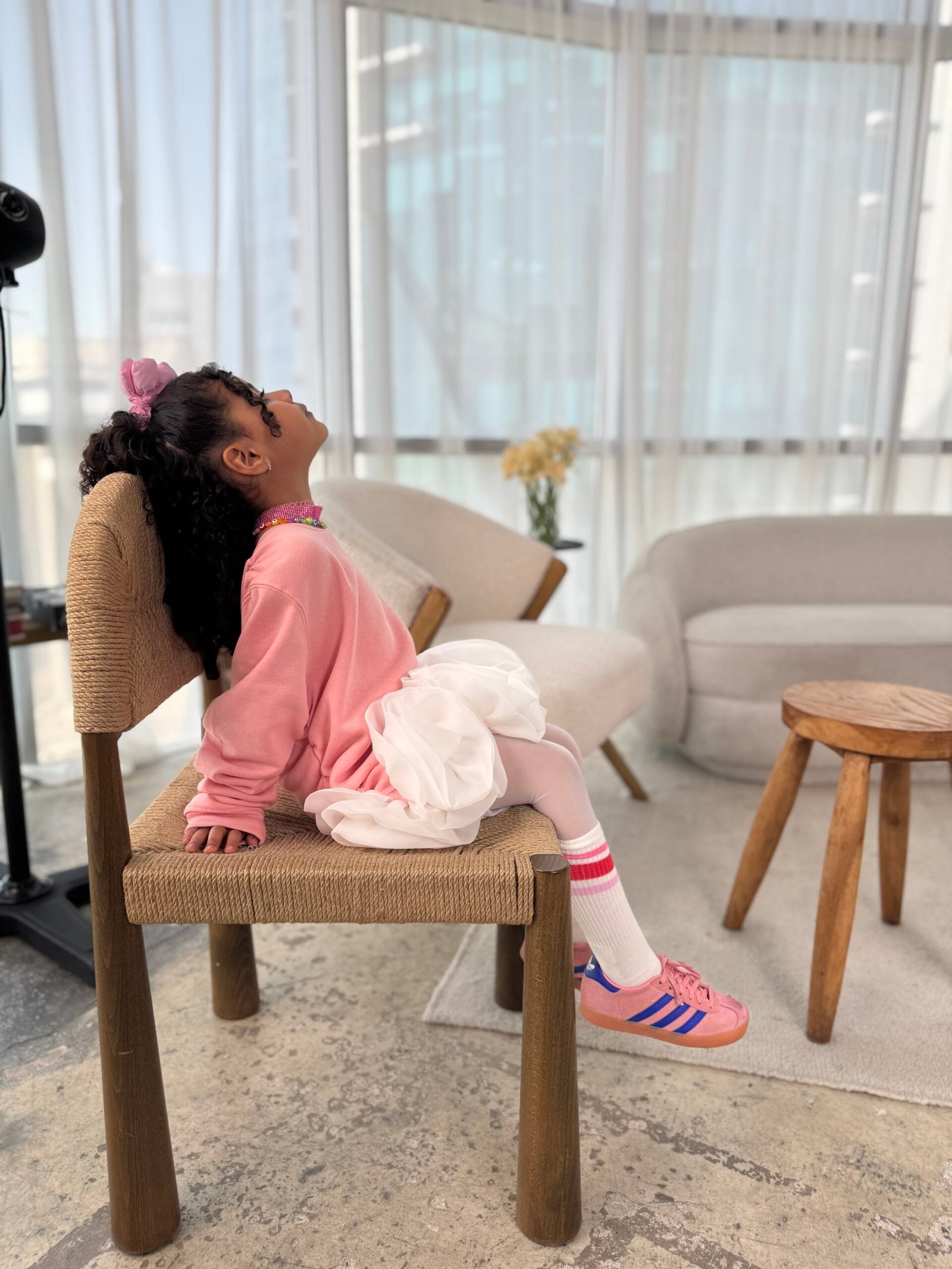 Pink Rose Sweater - Image 2